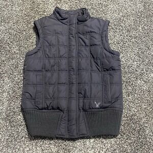AEO American Eagle Outfitters Outdoor Hiking Puffer Vest Furry Small